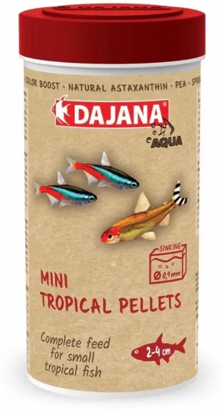 Dajana Mini Tropical Pellets 250 ml Značkový