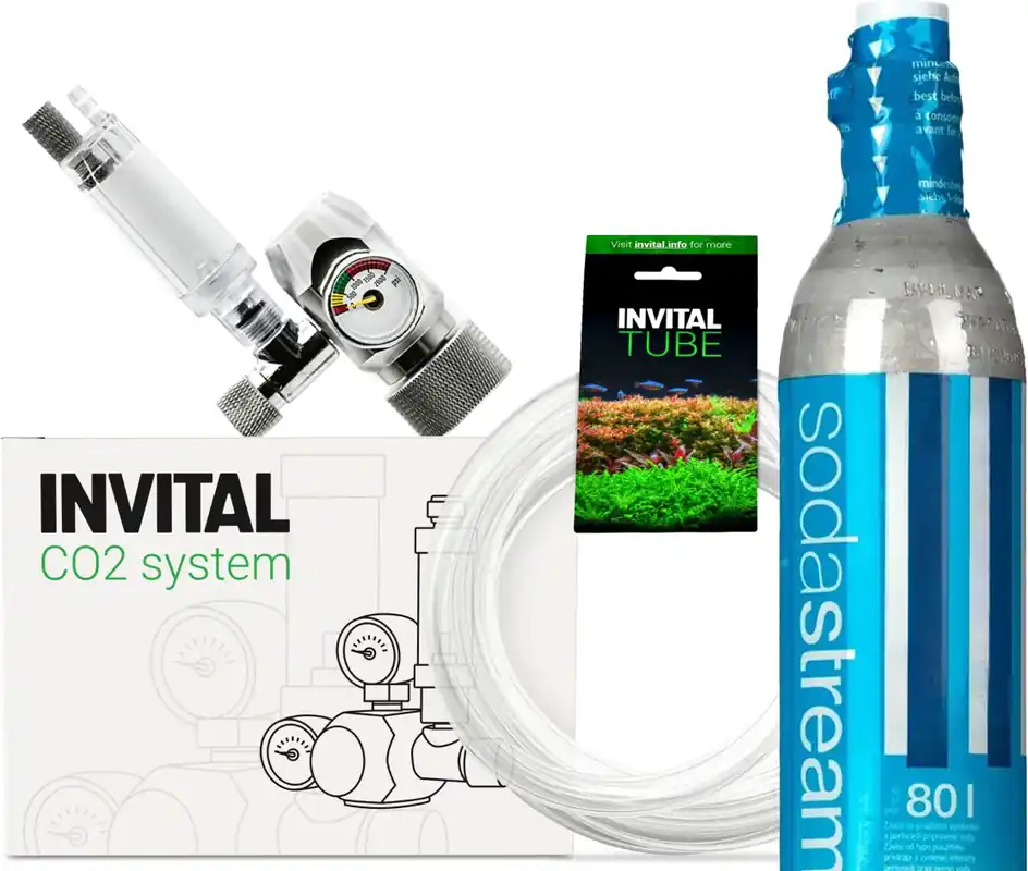 INVITAL SodaStream CO2 set s lahví Akce