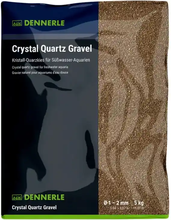 Poslední Šance Dennerle Crystal-Quartz tmavě hnědý písek 5 kg