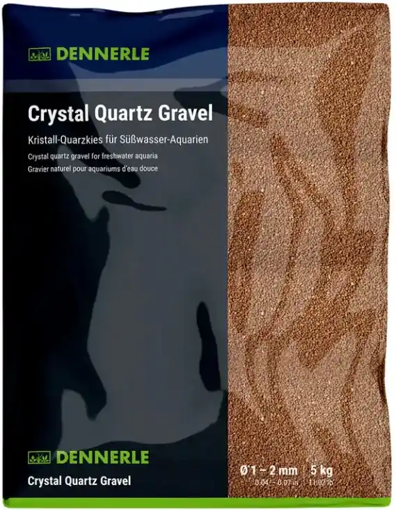 Časově Omezené Dennerle Crystal-Quartz hnědý písek 5 kg
