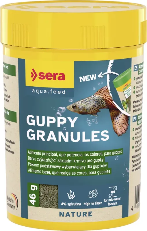 Ihned K Objednání Sera Guppy Granules Nature 46g