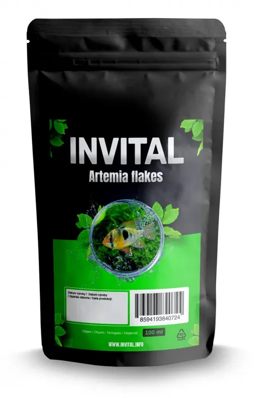 Nejlepší Cena INVITAL Artemia flakes 100 ml vločky