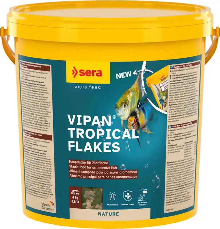 Sera Vipan Tropical Flakes 4 kg Akční Cena