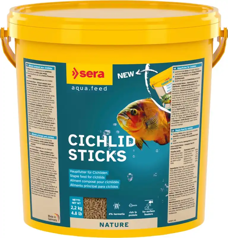Sera Cichlid Sticks Nature 2,2 kg Nakupujte Hned