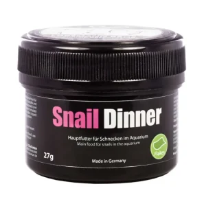 Nová Kolekce GlasGarten Snail Dinner 27 g krmení pro akvarijní šneky