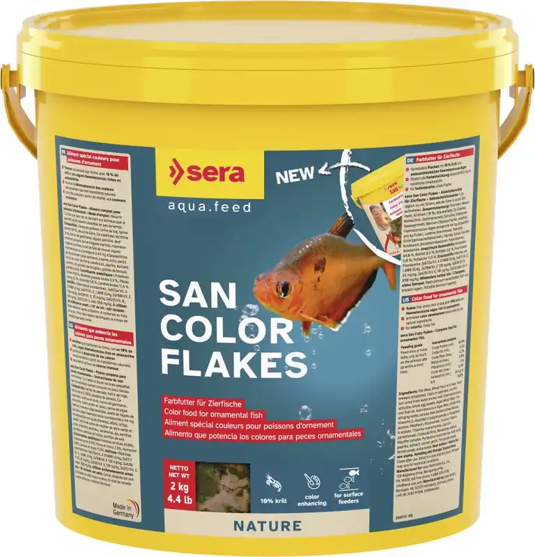 Ihned K Objednání Sera San Color Flakes Nature 2 kg
