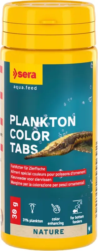 Poslední Šance Sera Plankton Color Tabs Nature 30 g