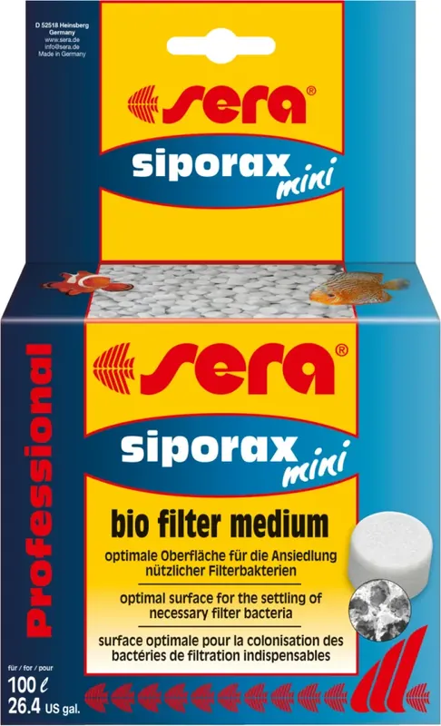 Sera Siporax Mini Professional 130 g Objednat Nyní