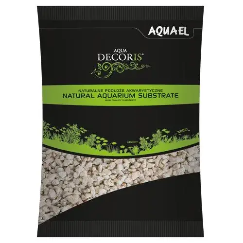 Zlevněný AquaEl akvarijní štěrk bílý dolomit 2-4 mm 10 kg