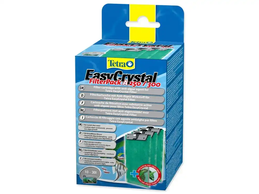 Tetra filtrační vložka proti řase pro EasyCrystal 250/300 3ks Finální Výprodej