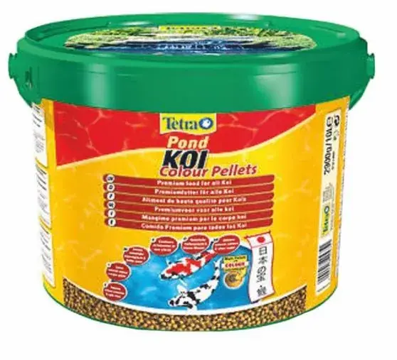 Dokud Zásoby Vydrží Tetra Pond Colour Pellets 10l
