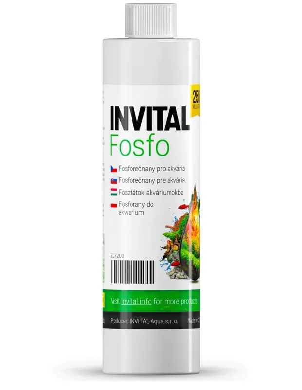 Jen Po Omezenou Doba INVITAL Fosfo 250 ml