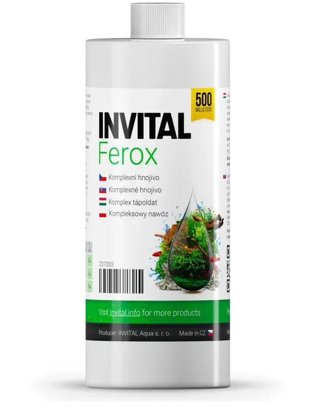 Aktuální INVITAL Ferox 500 ml