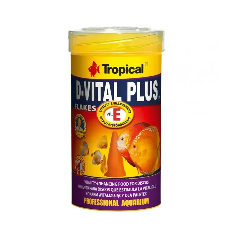 Tropical Discus D-Vital Plus 100ml/20g Ověřený