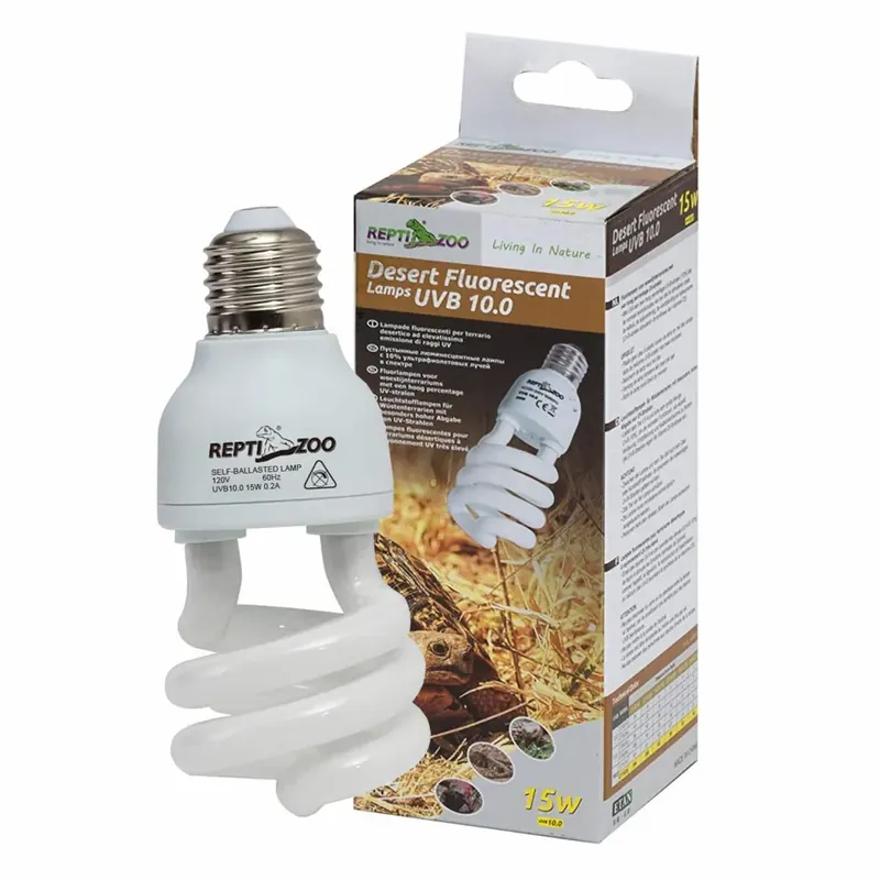 Nová Kolekce Repti Zoo Desert Lamp 10.0 UVB 26W – Žárovka e27
