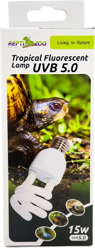 Repti Zoo Tropical Lamp 5.0 UVB 15W - žárovka se závitem E27 Hit Sezóny