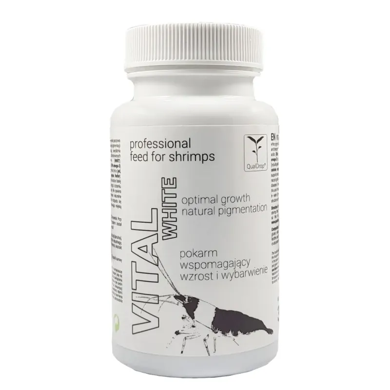 QualDrop Vital White - krmivo pro krevety 30g Originální