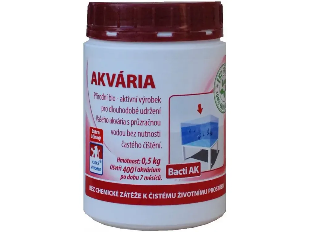 Aktuální Bacti AK - Bakterie do akvária 0,5kg