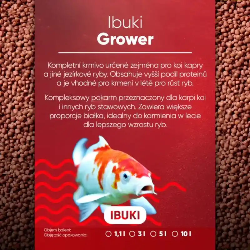 Akce Ibuki Grower 6 mm 10 l (4700 g) - poškozený produkt