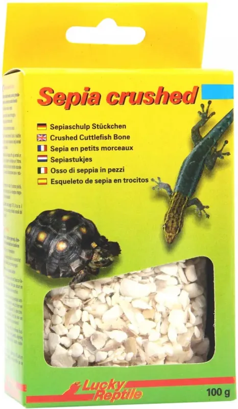 Značkový Lucky Reptile Bio Calcium drcená sépiová kost 100 g