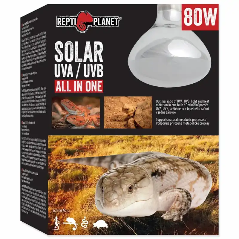 Repti Planet Solar UVA & UVB 80 W Aktuální