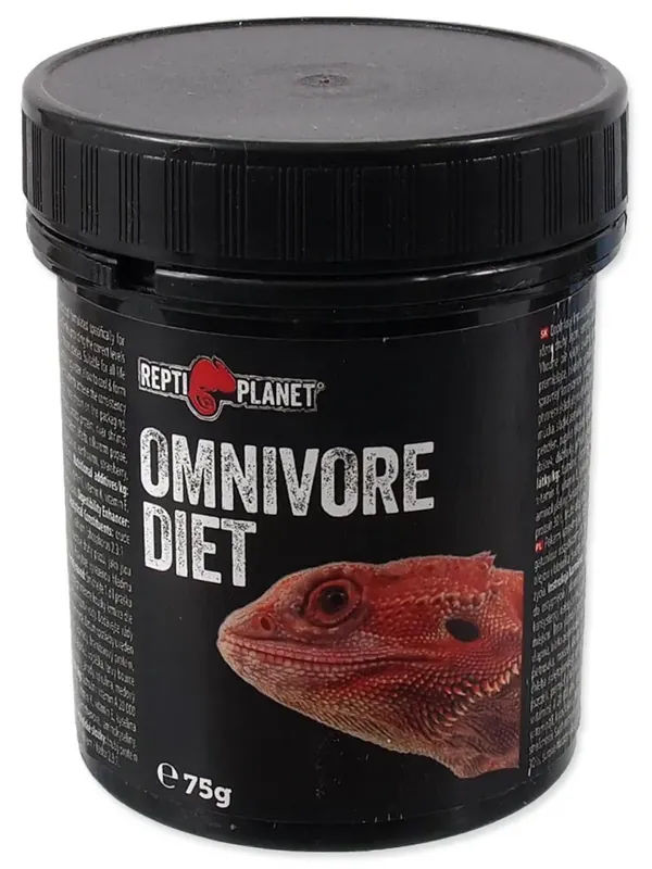 Repti Planet doplňkové krmivo Omnivore diet 75 g Speciální Cena