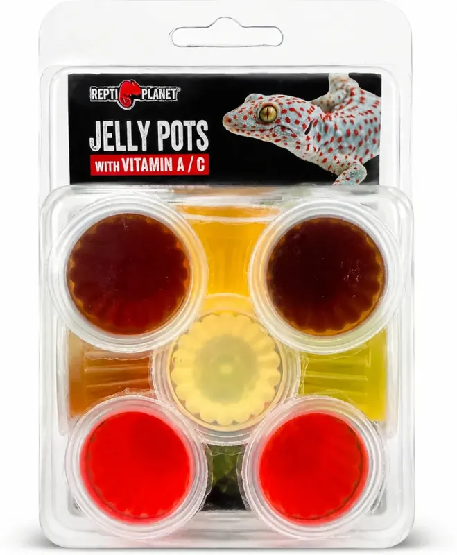 Odeslání Ihned Repti Planet krmivo Jelly Pots Mixed 8 ks