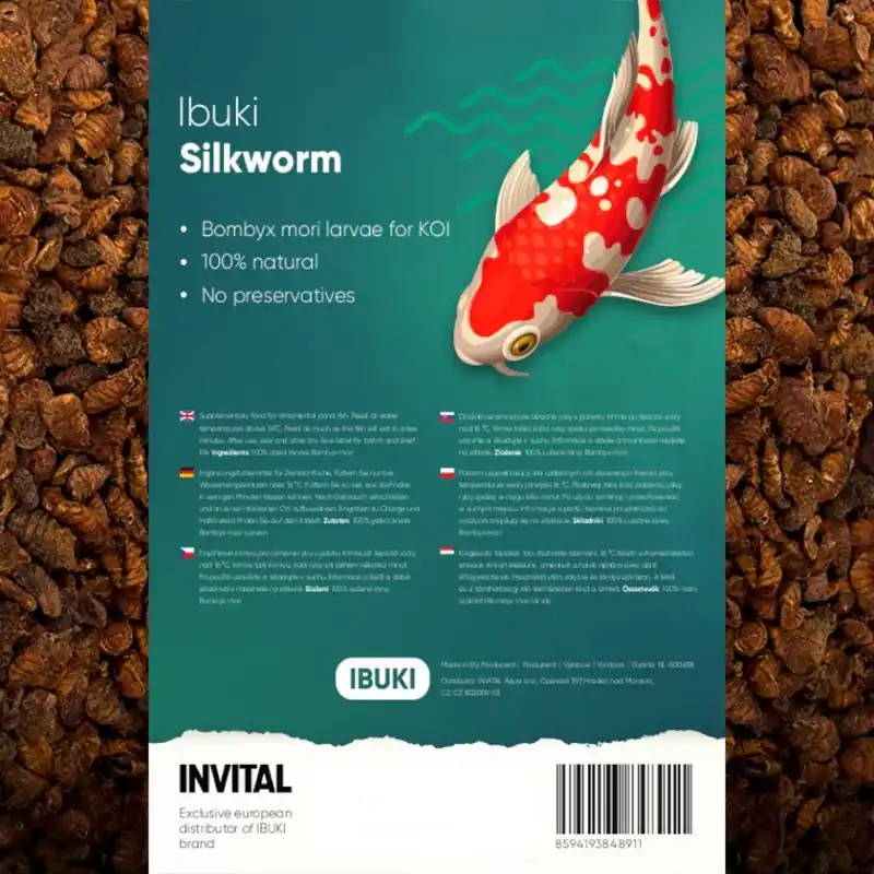 Nejlepší Volba Ibuki Silkworm 1000 ml -sušené larvy bource morušového