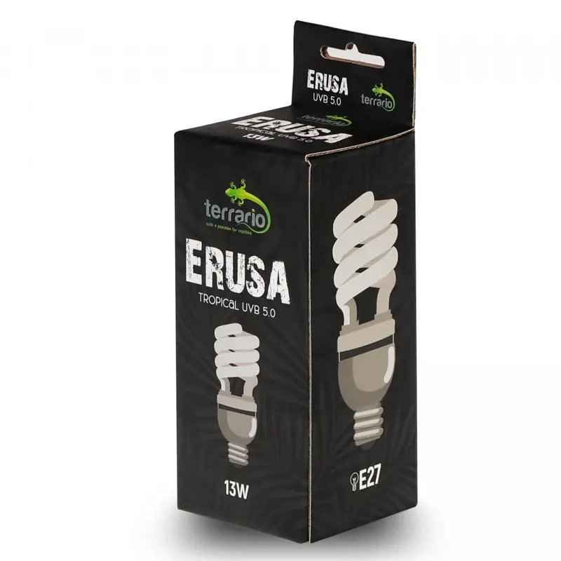 Nejprodávanější Terrario Erusa Tropical UVB 5.0 spirálová žárovka 13 W