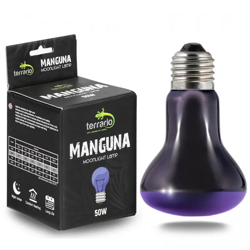 Zlevněný Terrario Manguna Moonlight Lamp noční žárovka 50 W