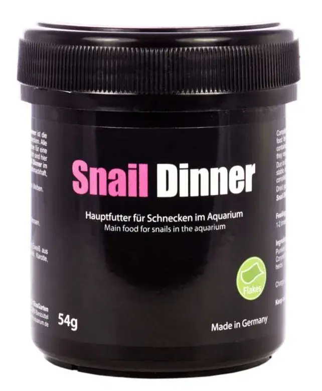 Přímo Od Výrobce GlasGarten Snail Dinner 54 g krmení pro akvarijní šneky