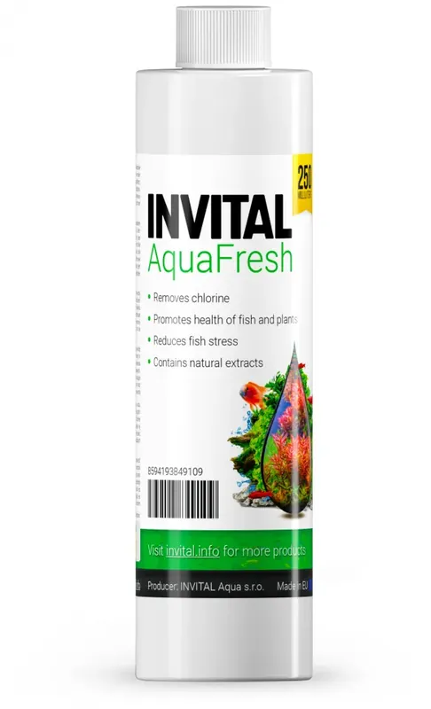 Autentický INVITAL AquaFresh 250 ml úprava vody z kohoutku