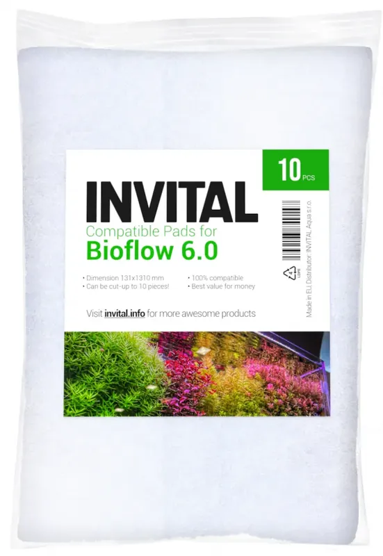 Horká Nabídka Náhradní filtrační vaty pro Juwel Bioflow L 6.0 Standard 10 ks balení