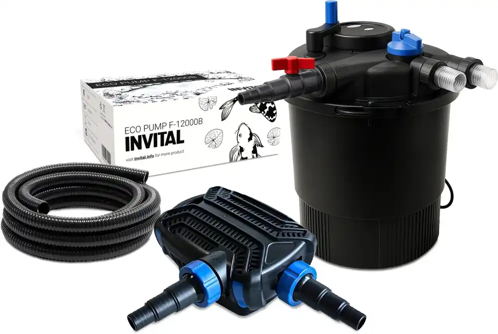 Set tlakové filtrace pro jezírko do 17000 l Levný