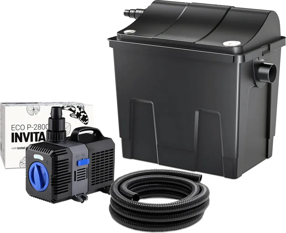 Set netlakové filtrace pro jezírko do 4000 l (bez UV) Nakupujte Hned