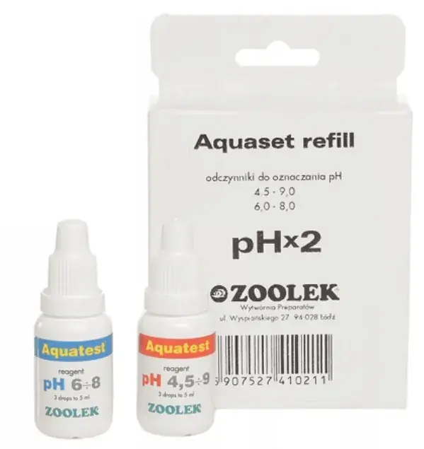 Zoolek Aquaset refill pH x2 náhradní náplň Autentický
