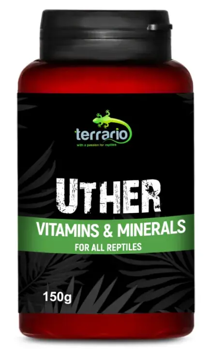 Jen Po Omezenou Doba Terrario Uther 150 g vitamíny pro plazy a obojživelníky