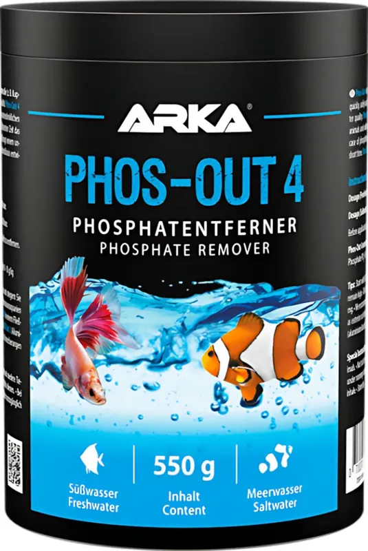 ARKA Phos-Out 4 granulovaný odstraňovač fosfátů 550 g Akční Cena