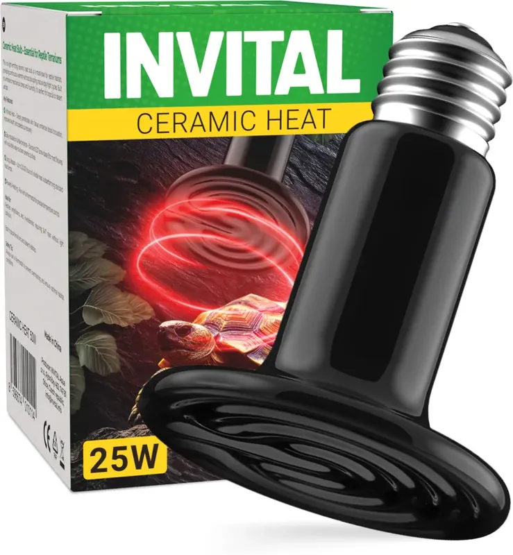 Nejlepší Volba INVITAL Ceramic Heat keramická výhřevná žárovka 25 W