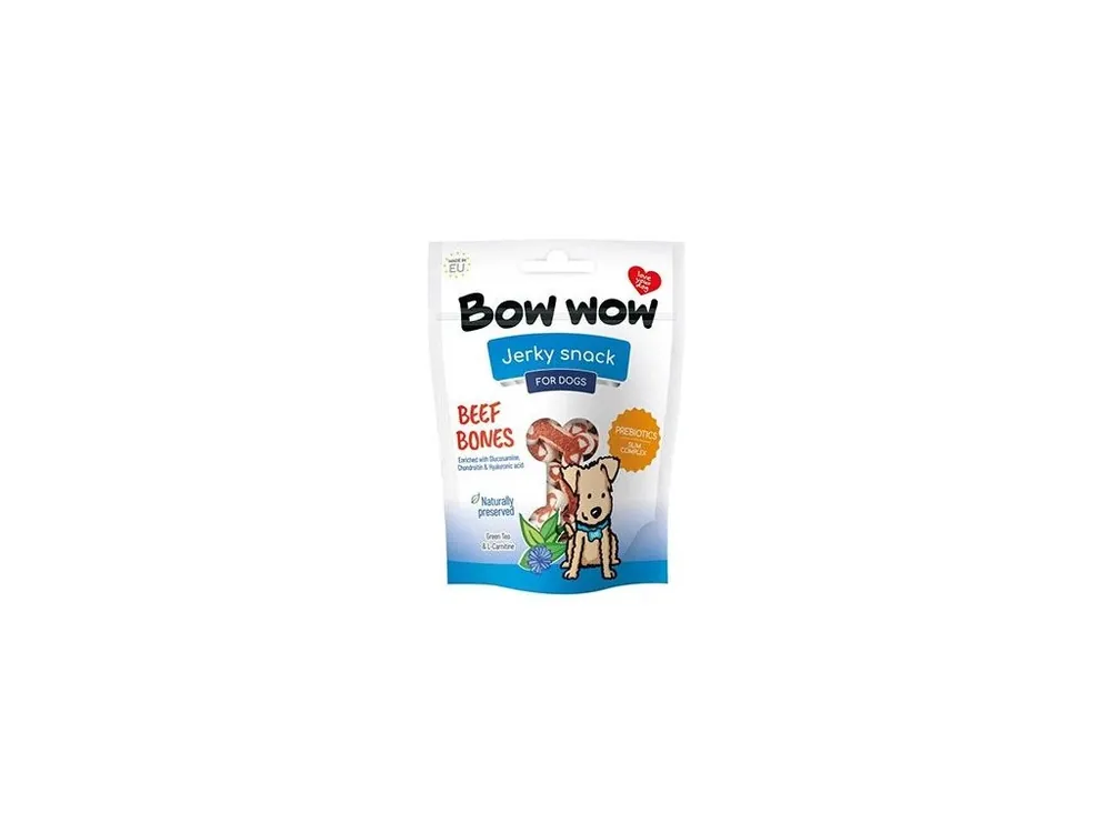 Bow wow poch. Hovězí kostičky 80g Autentický