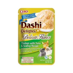 Tovární Cena Inaba Dashi Del.Delicate kaps.kuře,tuňák,hřeb.40 g