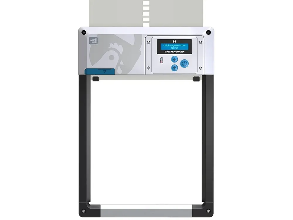 Nová Kolekce Komplet automatického otevírání a zavírání kurníku CHICKEN GUARD ALL IN ONE