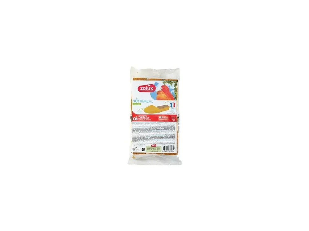 Značkový Pochoutka NUTRIMEAL Cookies exoti acticolor 6ks Zolux