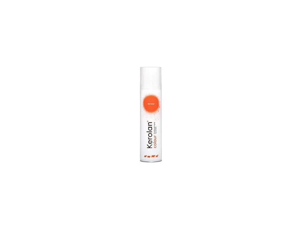 Kerolan Colour spray značkovací Červená 400ml Speciální Cena