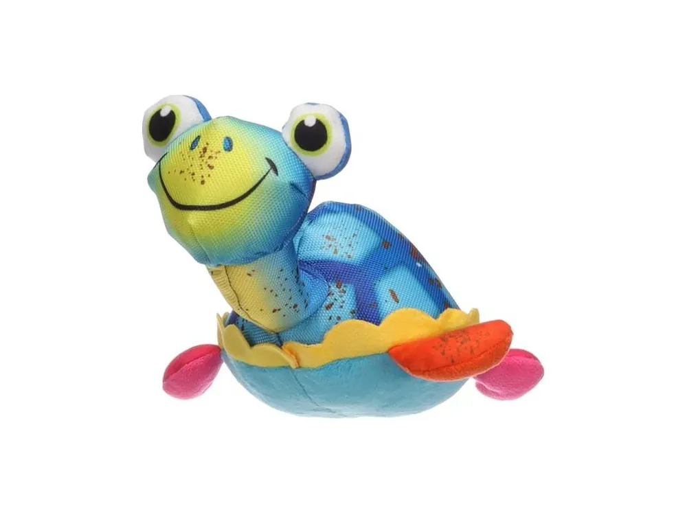Hračka textil Clora želva 26cm modrá Flamingo Zlevněný