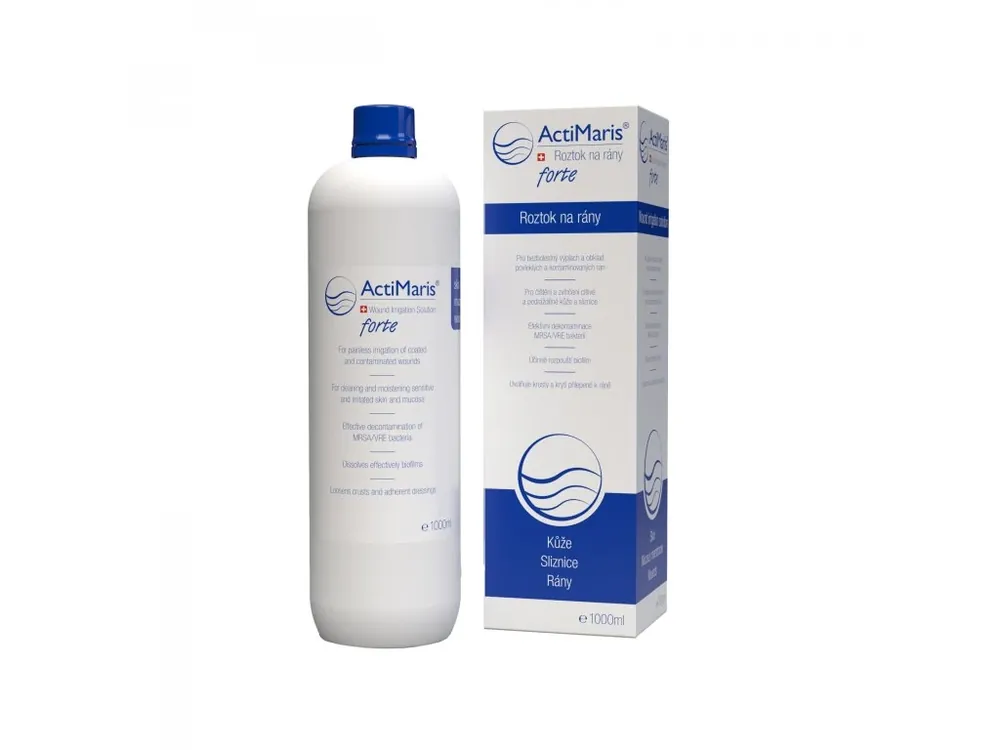 ActiMaris® Forte roztok na čištění a hojení ran 1000ml Nejlepší Cena