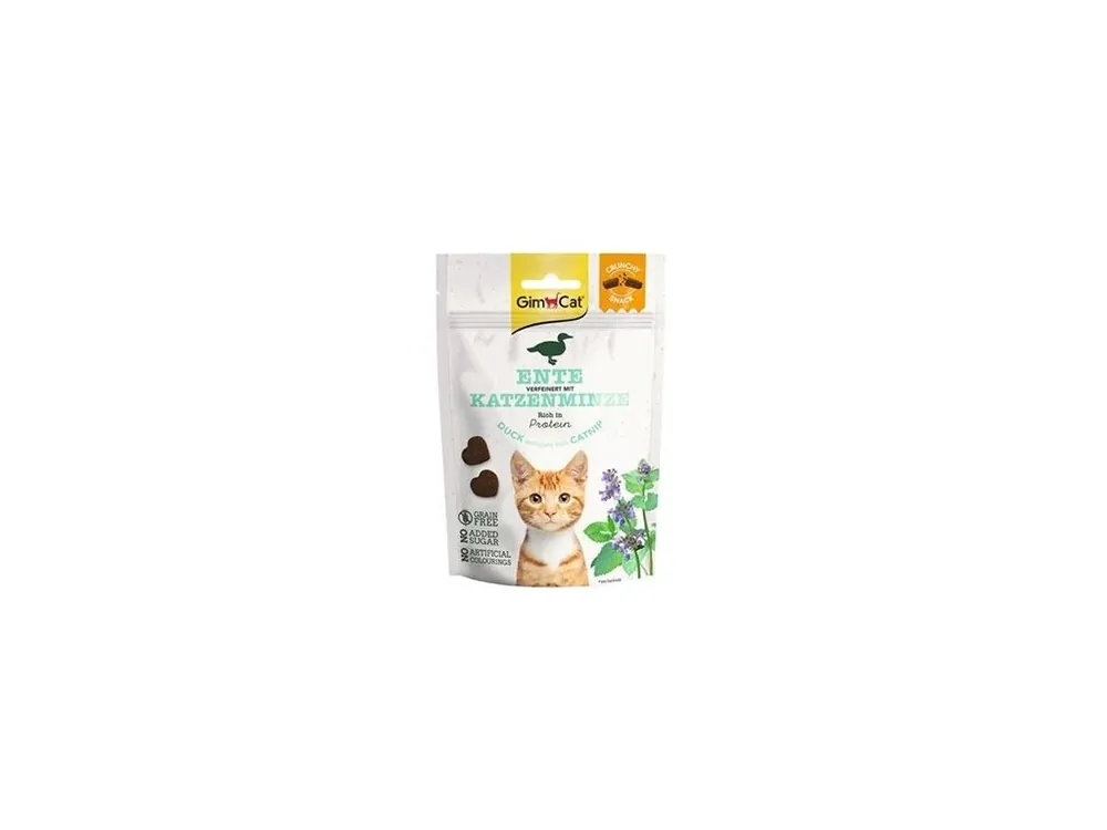 GimCat Crunchy Snacks kachna&šanta kočičí 50g Nakupujte Hned