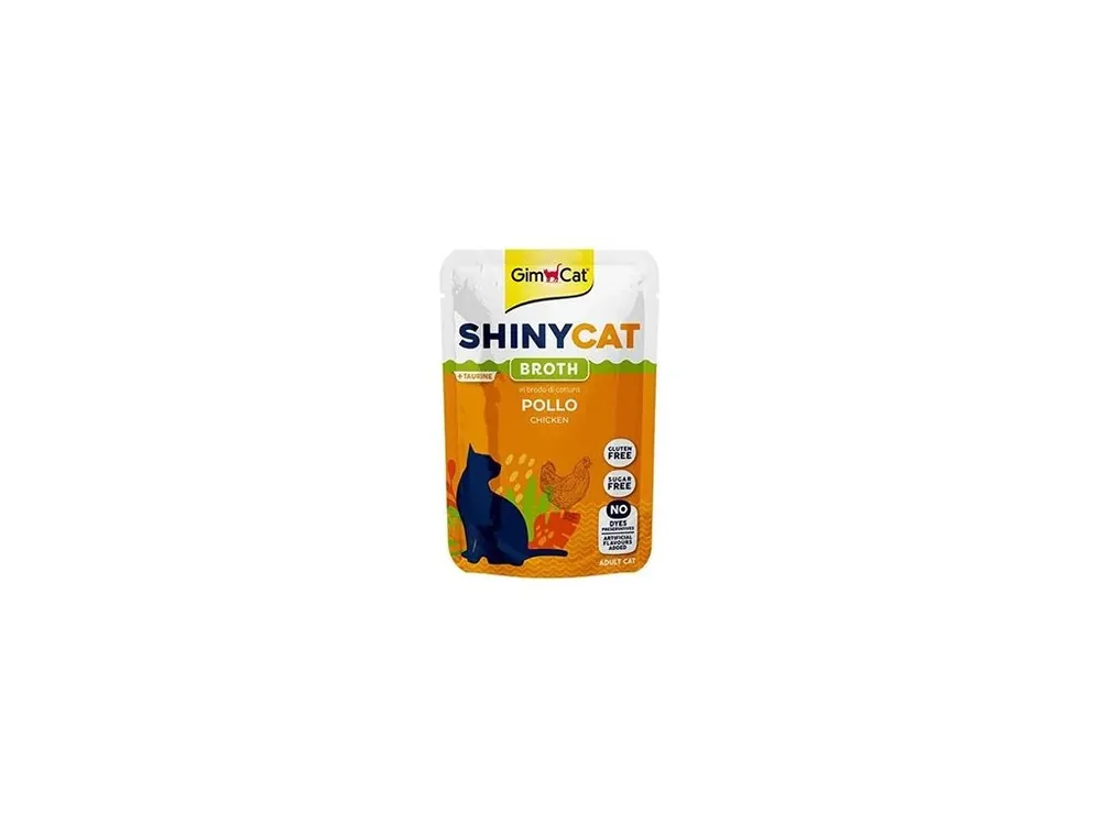 GimCat ShinyCat kapsa kuře ve vývaru 70g Nejlepší Cena