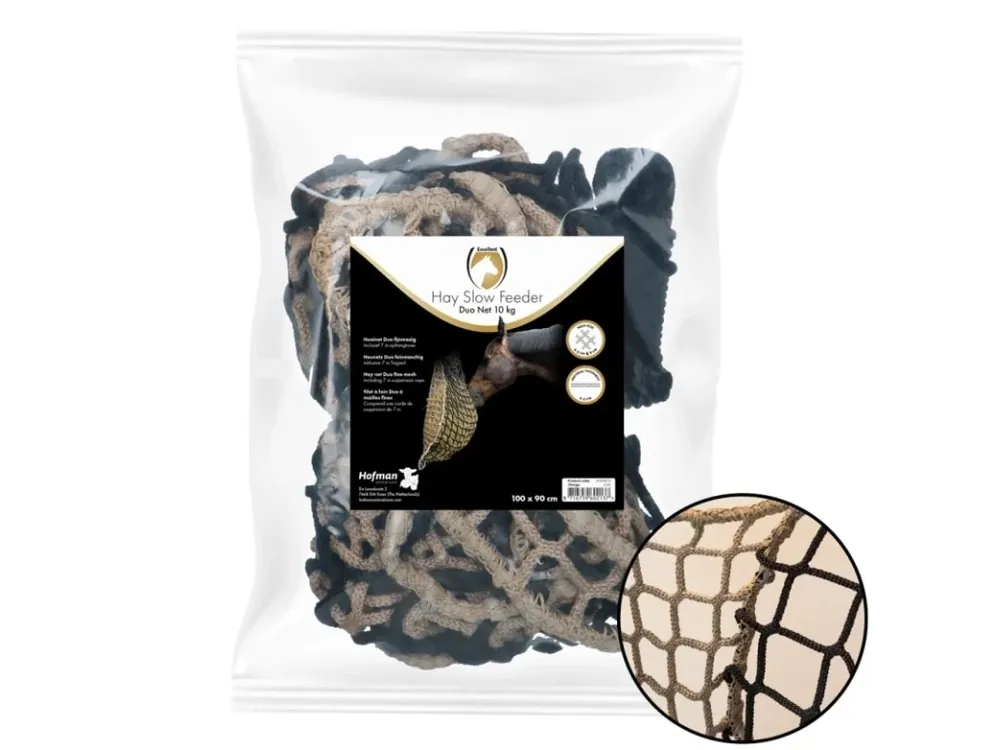 Nejlepší Volba Extrémně pevná síť na seno 10kg, 10kg - velikost ok 40/60