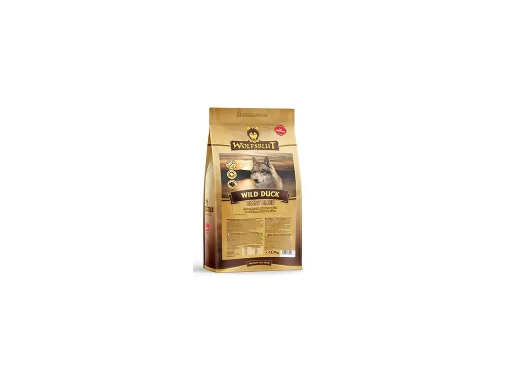 Wolfsblut Dog Adult Giant Breed Wild Duck 12,5kg Levný